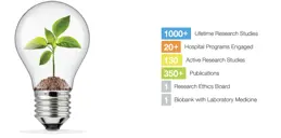 Research statistics poster displaying numerical data highlighting scientific progress and developments