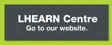 LHEARN center Poster with 'Go to our website' written