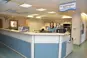Inpatient Surgery Team Centre Gynecology with visible reception desk for patient services